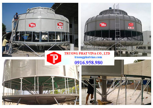 Tháp Giải Nhiệt Nước Công Nghiệp TASHIN Chính Hãng Công Ty Kỹ Thuật Trường Phát