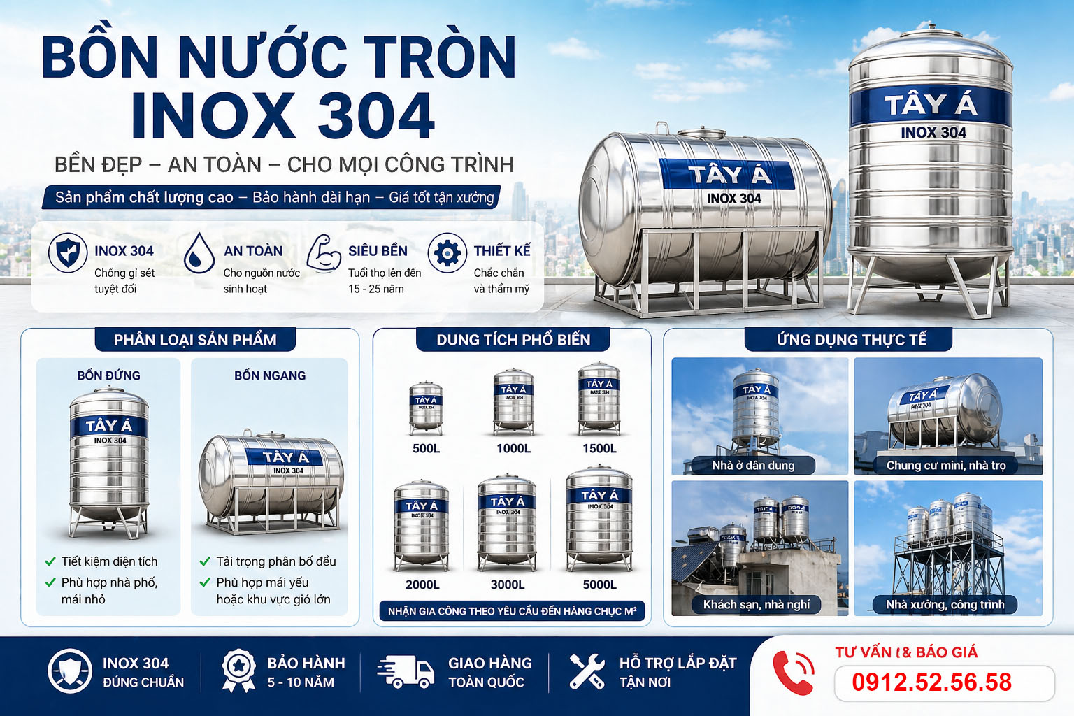 Bon Tron Inox Tay A