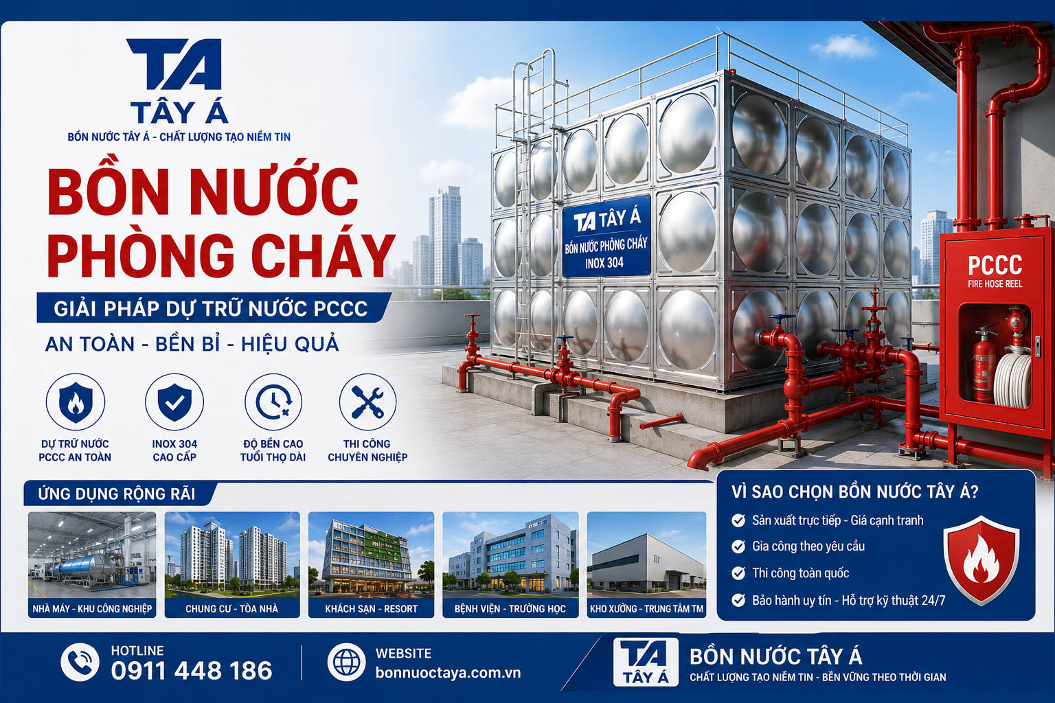 Bon Nuoc Pccc Tay A